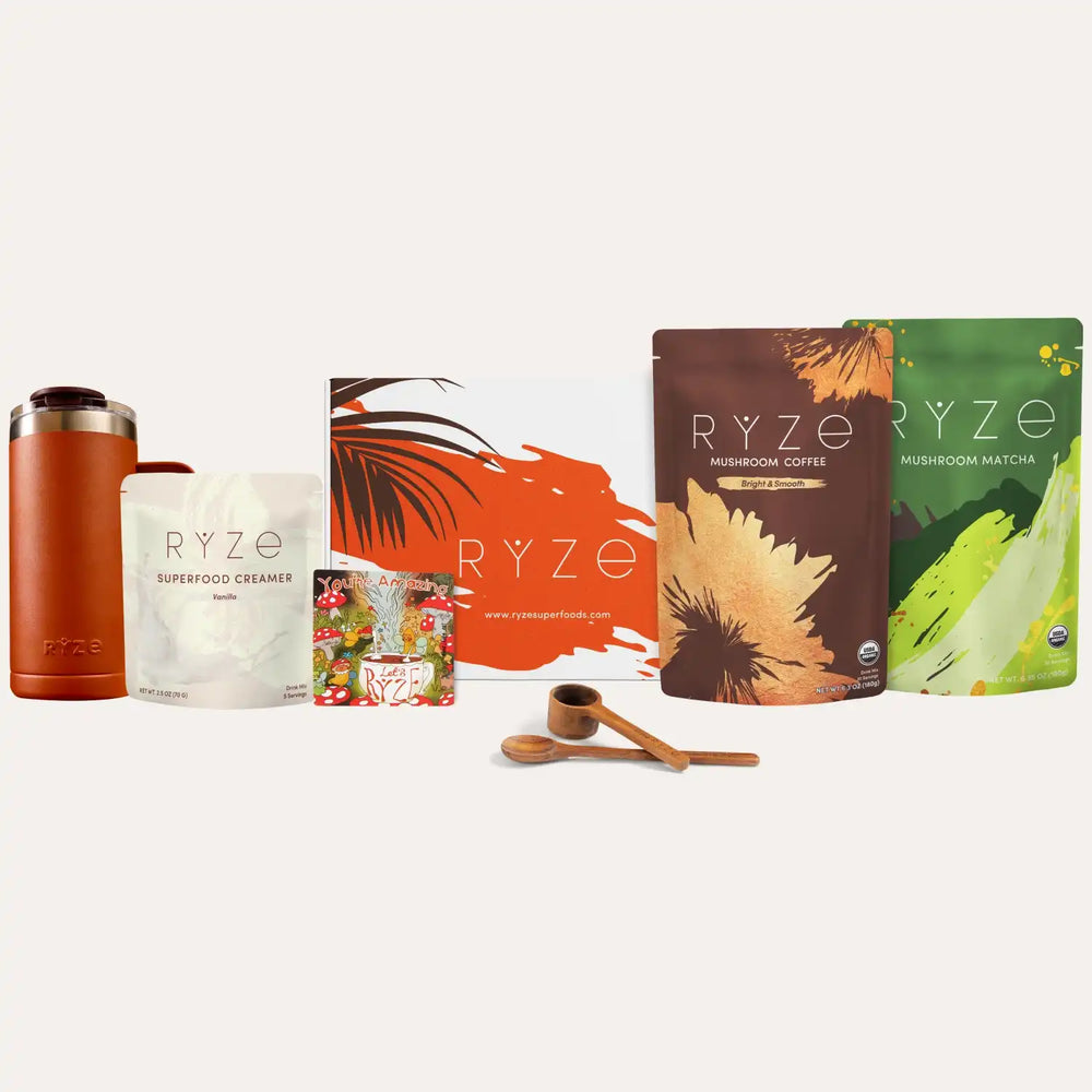All Day Energy Bundle (Coffee + Matcha) - Mushroom Coffee