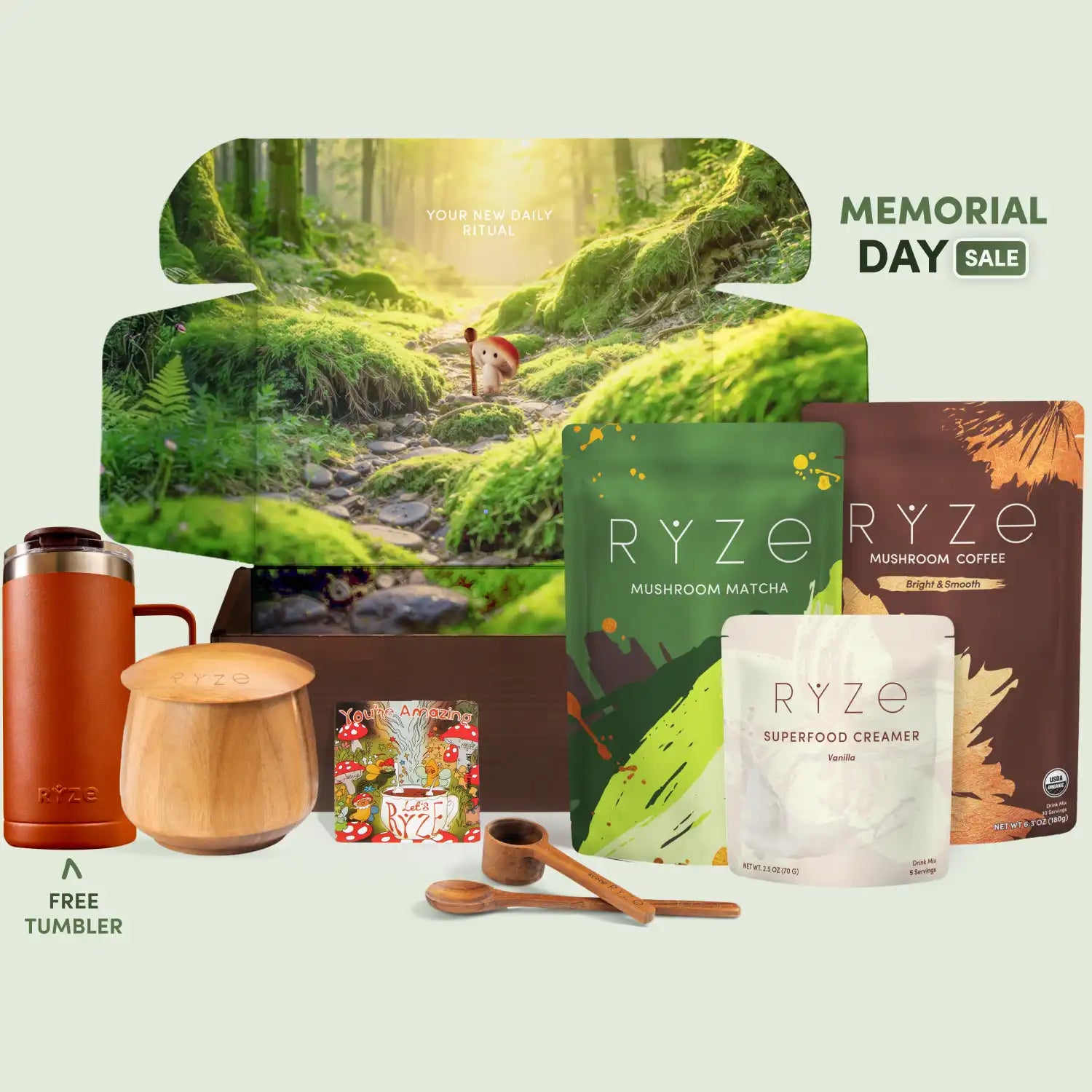 RYZE Ritual Set (Matcha + Coffee) - Smooth Coffee