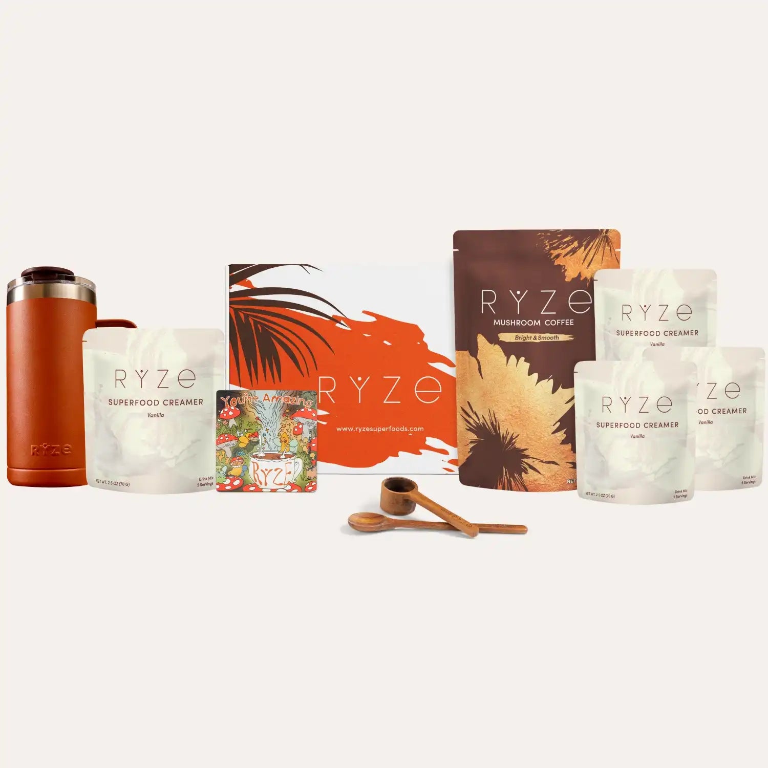 Ultimate RYZE Vanilla Latte Bundle (Vanilla Creamer + Coffee) - Daily Wellness