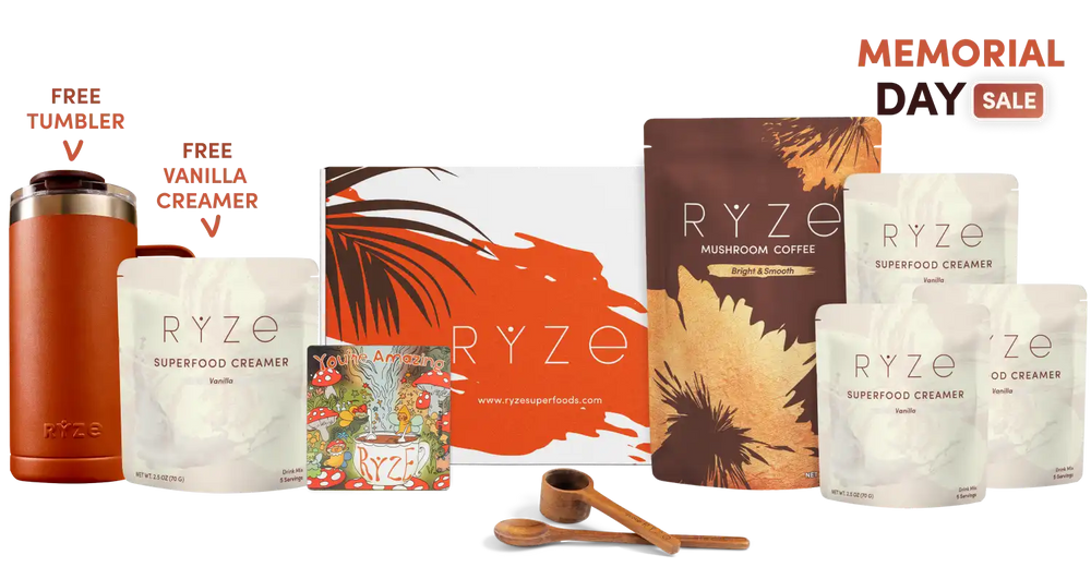 Ultimate RYZE Vanilla Latte Bundle (Vanilla Creamer + Coffee) - Daily Wellness
