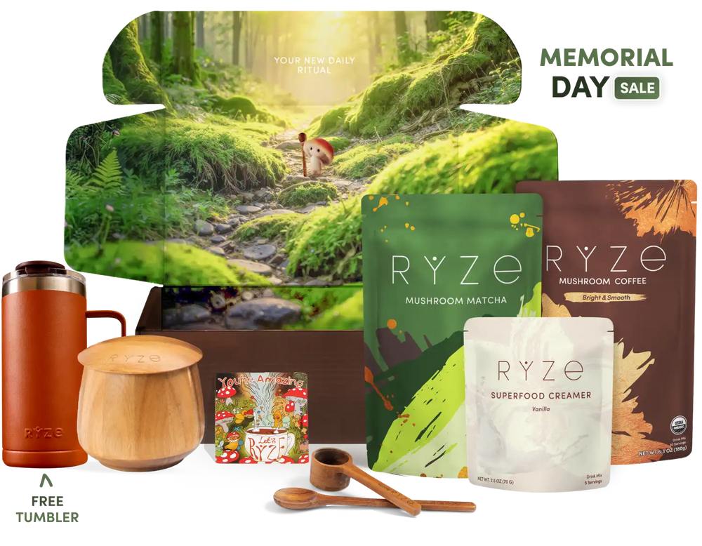 RYZE Ritual Set (Matcha + Coffee) - Smooth Coffee
