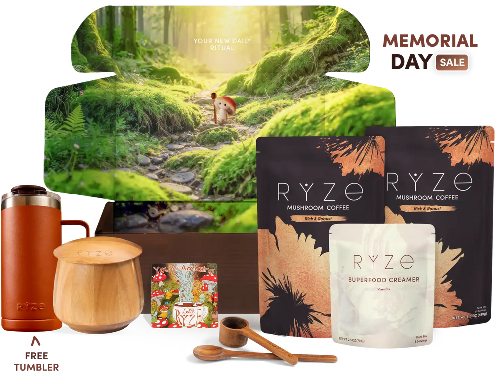 RYZE Ritual Set Dark Roast - Productive Morning